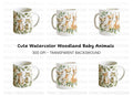 Cute Forest Animals Clipart Bundle