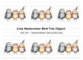 Cute Birds Clipart Bundle