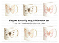 Elegant Butterfly Clipart Bundle