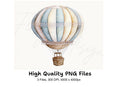 Hot Air Balloon Clipart Bundle