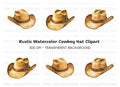 Cowboy Hat Clipart Bundle