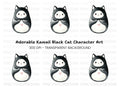 Cute Cat Clipart Bundle