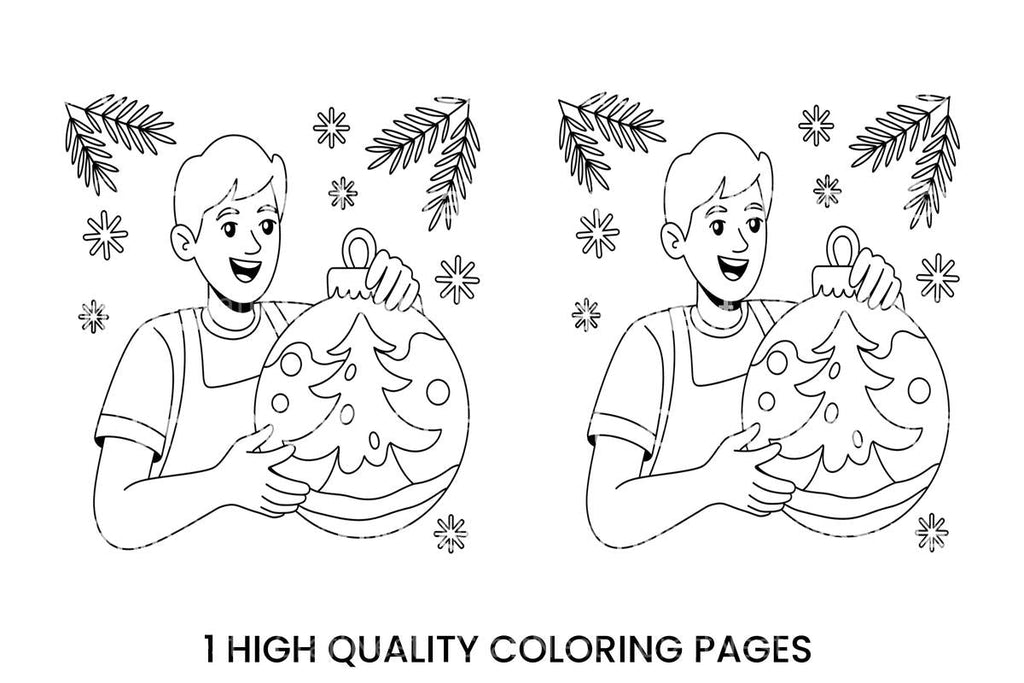 Christmas Ornament Fun Coloring Books