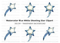 Shooting Stars Clipart Bundle