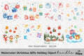 Winter Wonderland Gifts Clipart Bundle