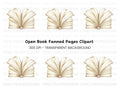 Open Book Clipart Bundle