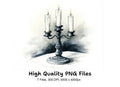 Candelabra Clipart Bundle