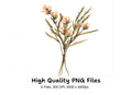 Rustic Flower Bouquets Clipart Bundle