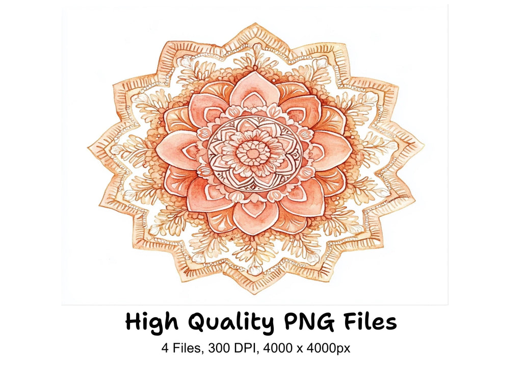 Mandala Clipart Bundle