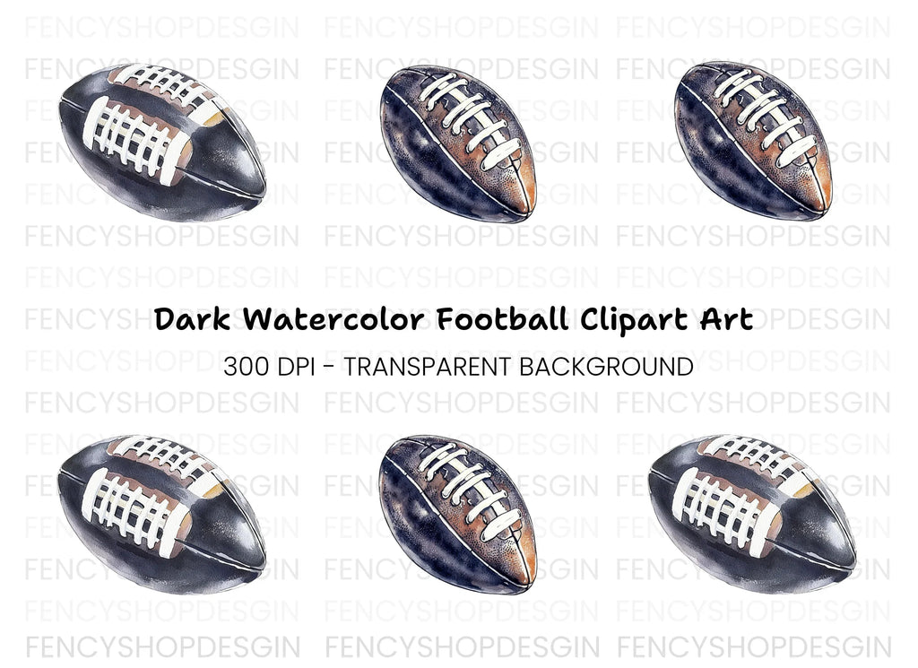 American Football Clipart Bundle