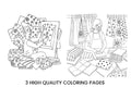 Christmas Preparations Coloring Books