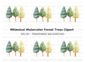 Decorative Tree Clipart Bundle