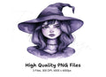 Witch Clipart Bundle