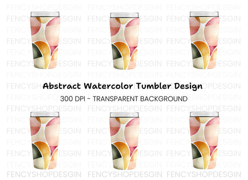 Abstract Tumbler Clipart Bundle