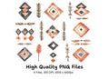 Southwestern Geometric Clipart Bundle