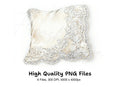 Elegant Lace Bedding and Curtains Clipart Bundle