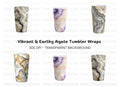 Marble Tumbler Clipart Bundle