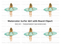 Surfer Summer Fun Clipart Bundle