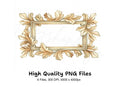 Ornate Vintage Frames Clipart Bundle