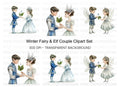 Winter Fairy Tale Clipart Bundle