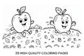 Cute Fruits Coloring Books