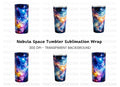 Galaxy Tumbler Clipart Bundle