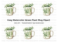 Green Vine Plant Clipart Bundle