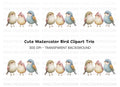 Cute Bird Clipart Bundle