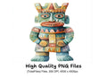 Tribal Totem Pole Clipart Bundle