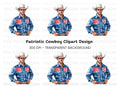 American Cowboy Clipart Bundle