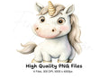 Charming Unicorn Clipart Bundle