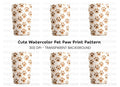 Cute Paw Clipart Bundle