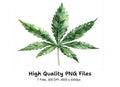 Cannabis Leaves Clipart Bundle