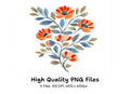 Vibrant Flower Clipart Bundle