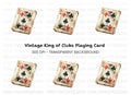 Aged King Playing Card Clipart Bundle