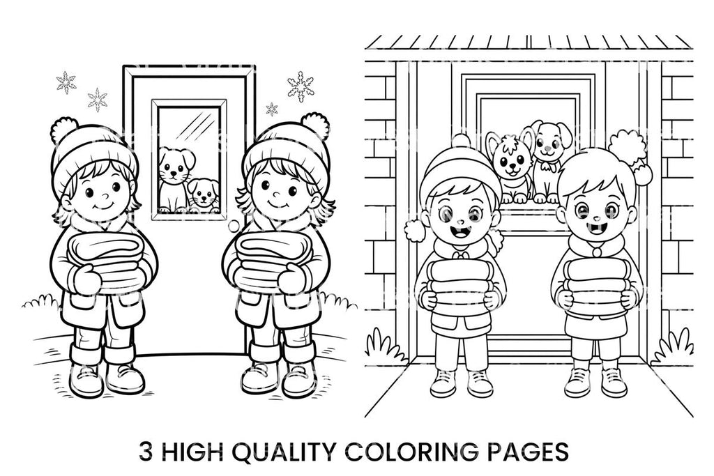 Animal Shelter Donation Coloring Books