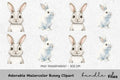 Adorable Bunny Clipart Bundle