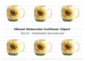 Sunflower Clipart Bundle