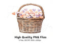 Heart Baskets Clipart Bundle