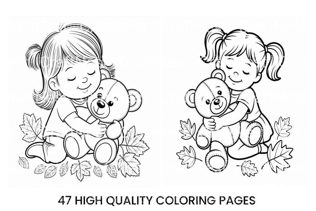 Autumn Kids Activities Coloring Books