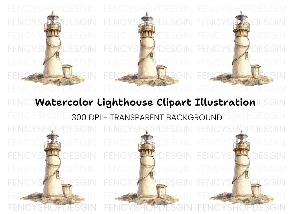 Lighthouse Clipart Bundle
