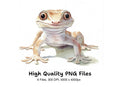 Charming Gecko Clipart Bundle