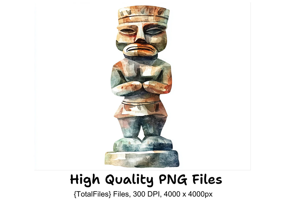 Ancient Tribal Totem Clipart Bundle
