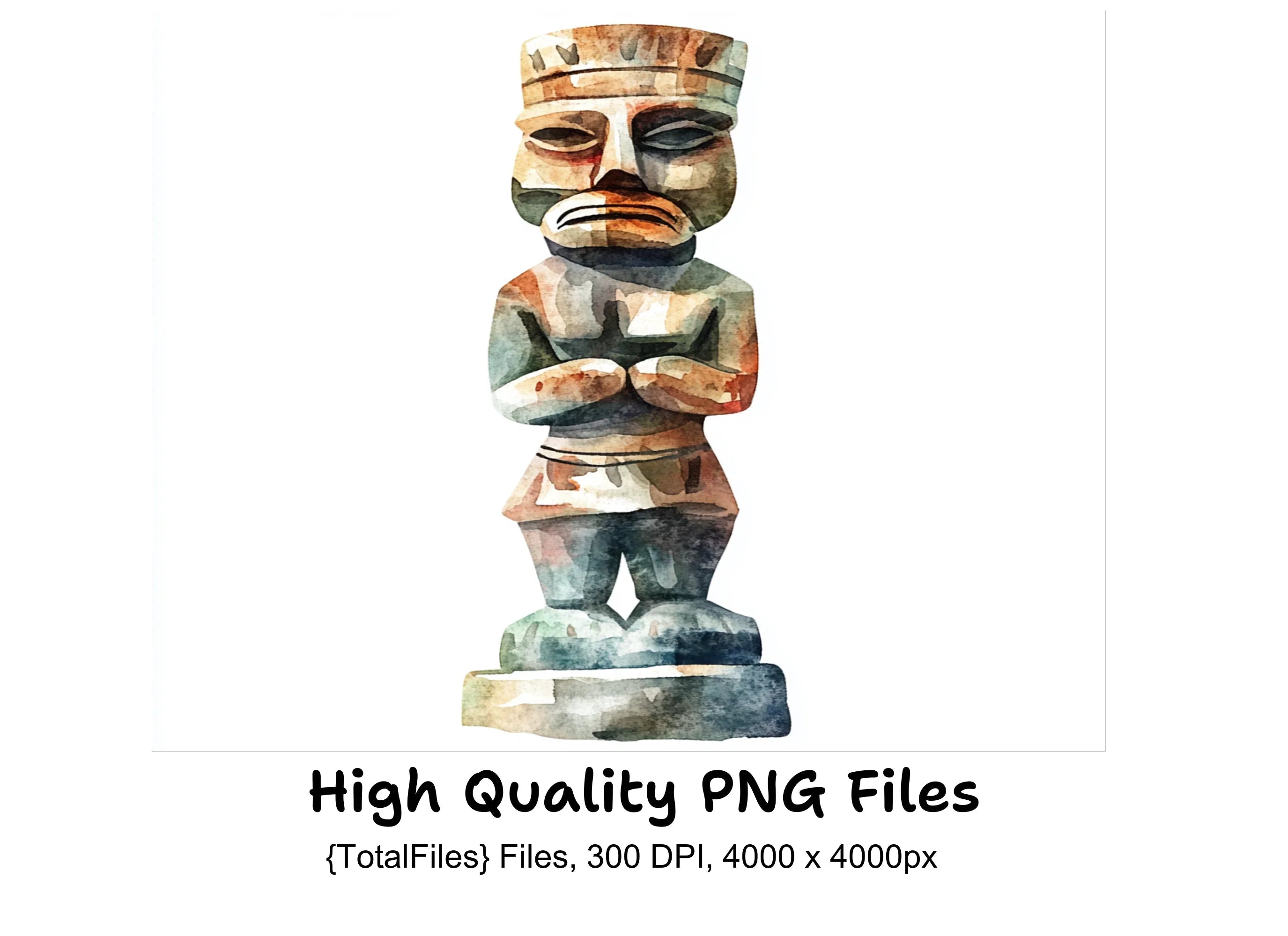 Ancient Tribal Totem Clipart Bundle