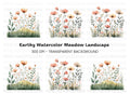 Wildflower Garden Clipart Bundle