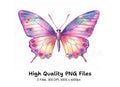 Vibrant Butterfly Clipart Bundle