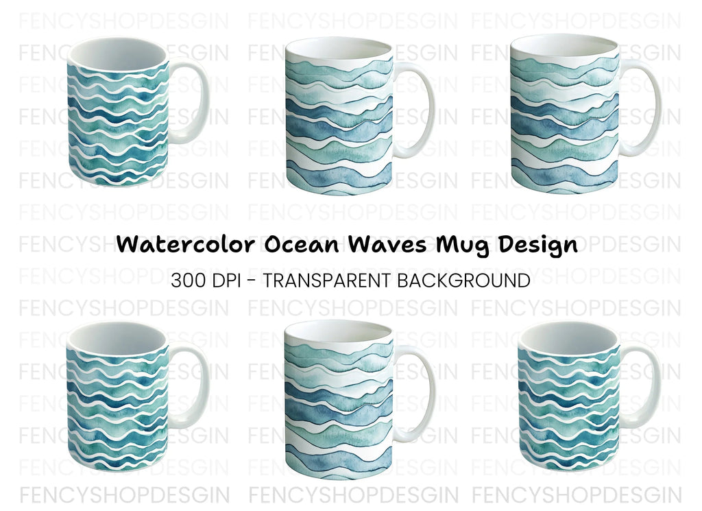 Waves Clipart Bundle