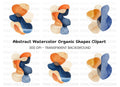 Organic Abstract Shapes Clipart Bundle