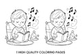 Baby ReadingPlanner Coloring Books