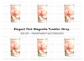 Large Bloom Tumbler Clipart Bundle